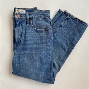 NWT Madewell Classic Straight Jean